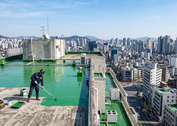 진주 옥상방수 전문 시공